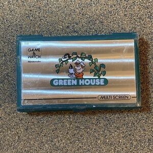 Vintage Classic 1982 Nintendo Game & Watch Handheld Greenhouse